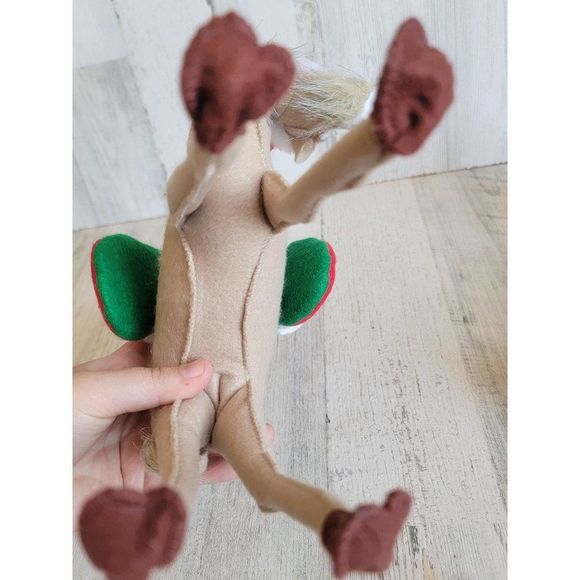 Annalee camel gift carrier 2011 Xmas figure santa hat plush - Picture 9 of 10